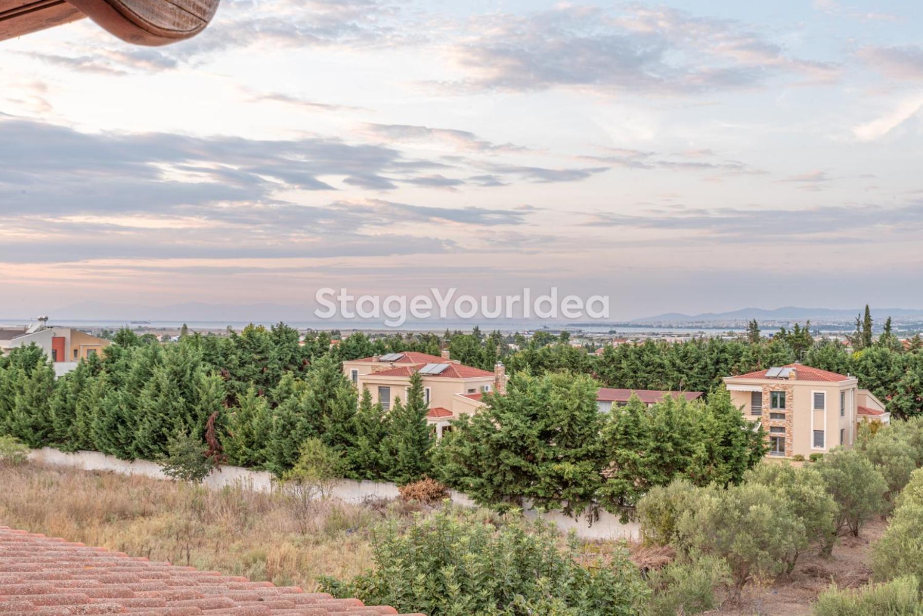 Luxury Appartment, Only 7 Minutes From Thessaloniki Airport And 15 Minutes From City Center ,For 8-23 People Also For Gatherings And Parties Neon Rysion Dış mekan fotoğraf